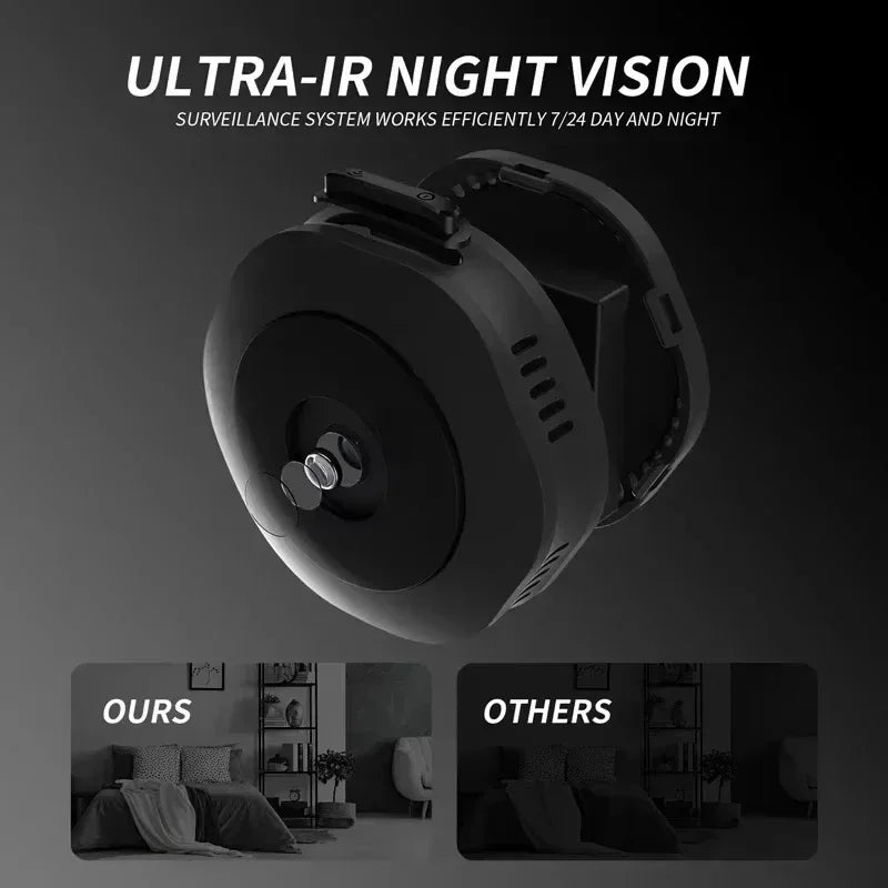 Nueva Mini Cámara Inalámbrica 4K HD, Cámara Portátil con Visión Nocturna, Videograbadora, Monitor Remoto WiFi, Grabadora de Voz y Video, Cámara de Seguridad