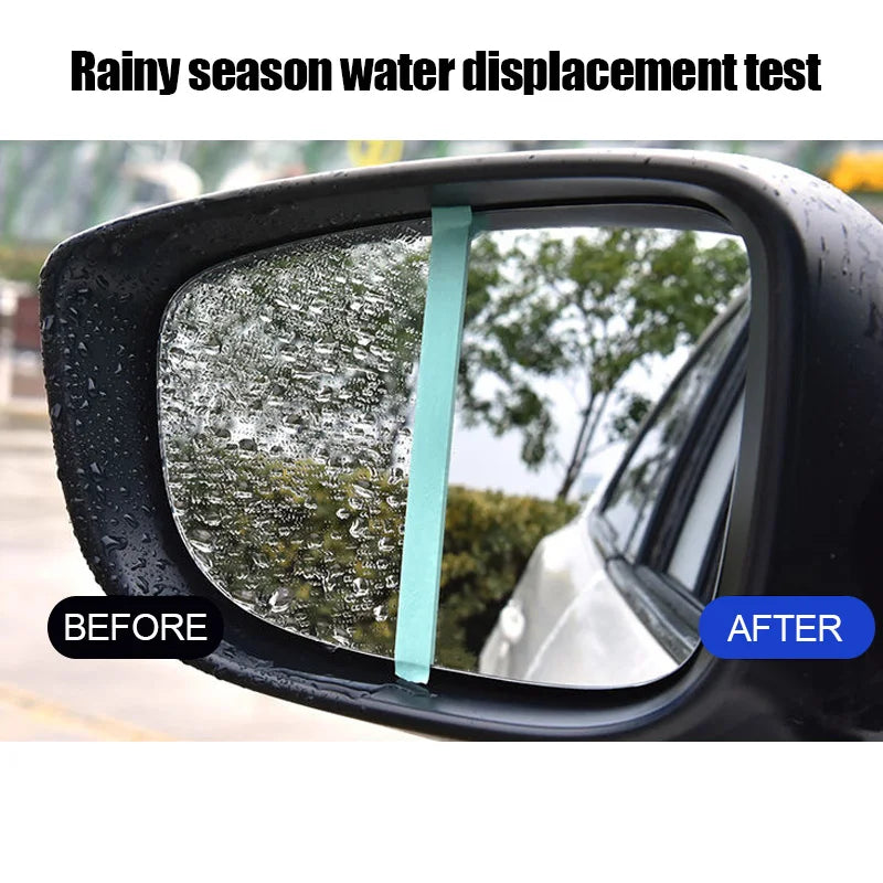 Spray repelente al agua para coche, revestimiento antilluvia para vidrio de coche, hidrofóbico, antilluvia, líquido para parabrisas, espejo, repelente al agua