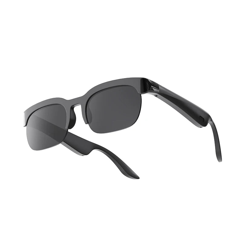 Gafas Inteligentes con IA, Cámara HD de 8MP, Grabación 8K, Traducción en Tiempo Real con IA, Auriculares Bluetooth 6.0, Grabación de Llamadas, Gafas de Sol con Música