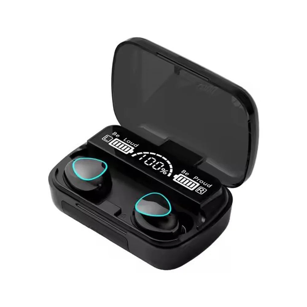 Nueva llegada M10 auriculares inalámbricos de alta calidad auriculares con sonido perfecto juego deportivo música BT auriculares con banco de energía