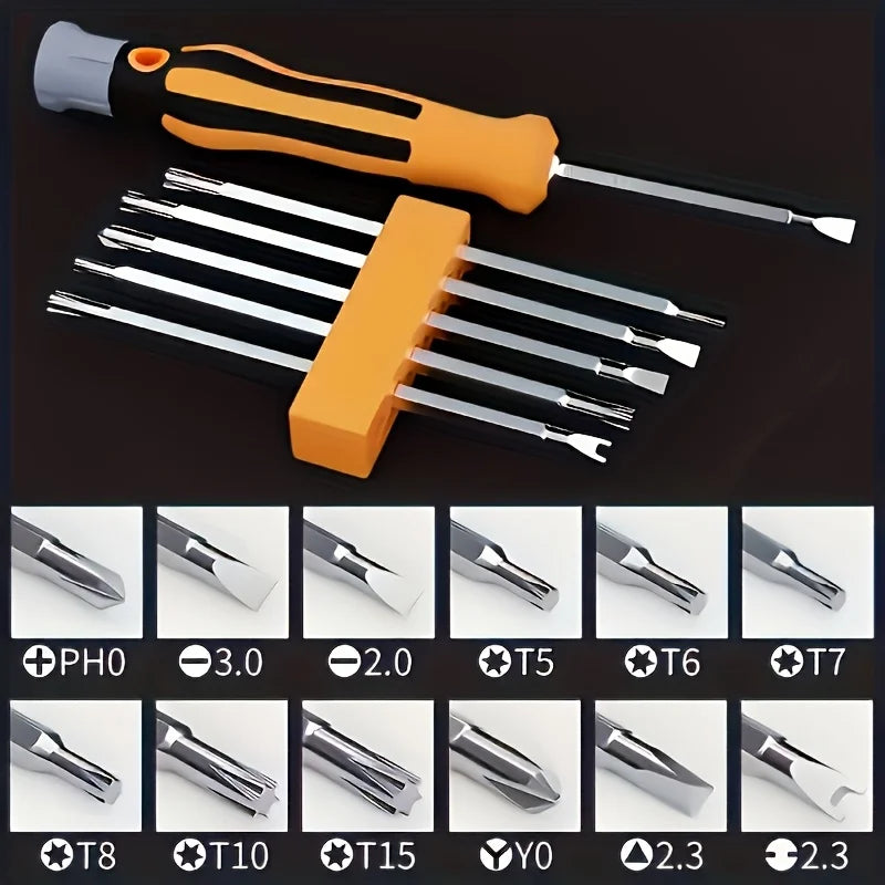 Juego de Destornilladores de Precisión Premium 7 en 1 2026 – Herramientas Duraderas para Reparaciones, Regalo Ideal para la Oficina