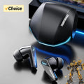 Auriculares Lenovo GM2 Pro para Juegos, Bluetooth 5.4, Auriculares Deportivos, Modo Dual, Llamadas HD, Reducción de Ruido, con Micrófono, Auriculares para Música